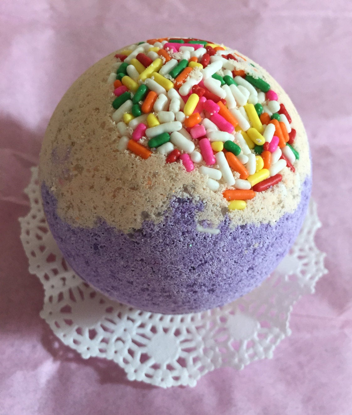 Birthday Cake Bath Bomb - Soapy Besos