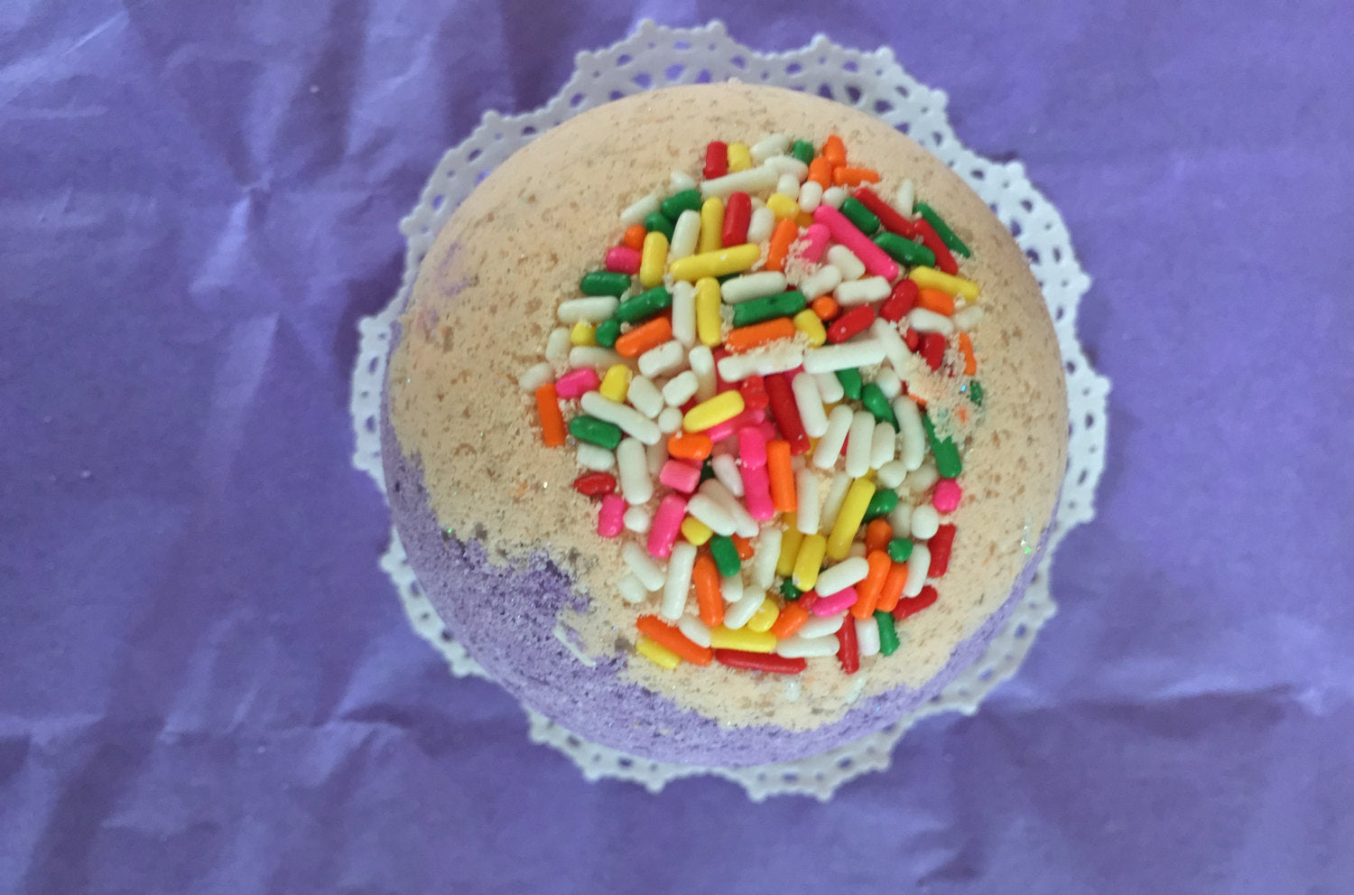 Birthday Cake Bath Bomb - Soapy Besos
