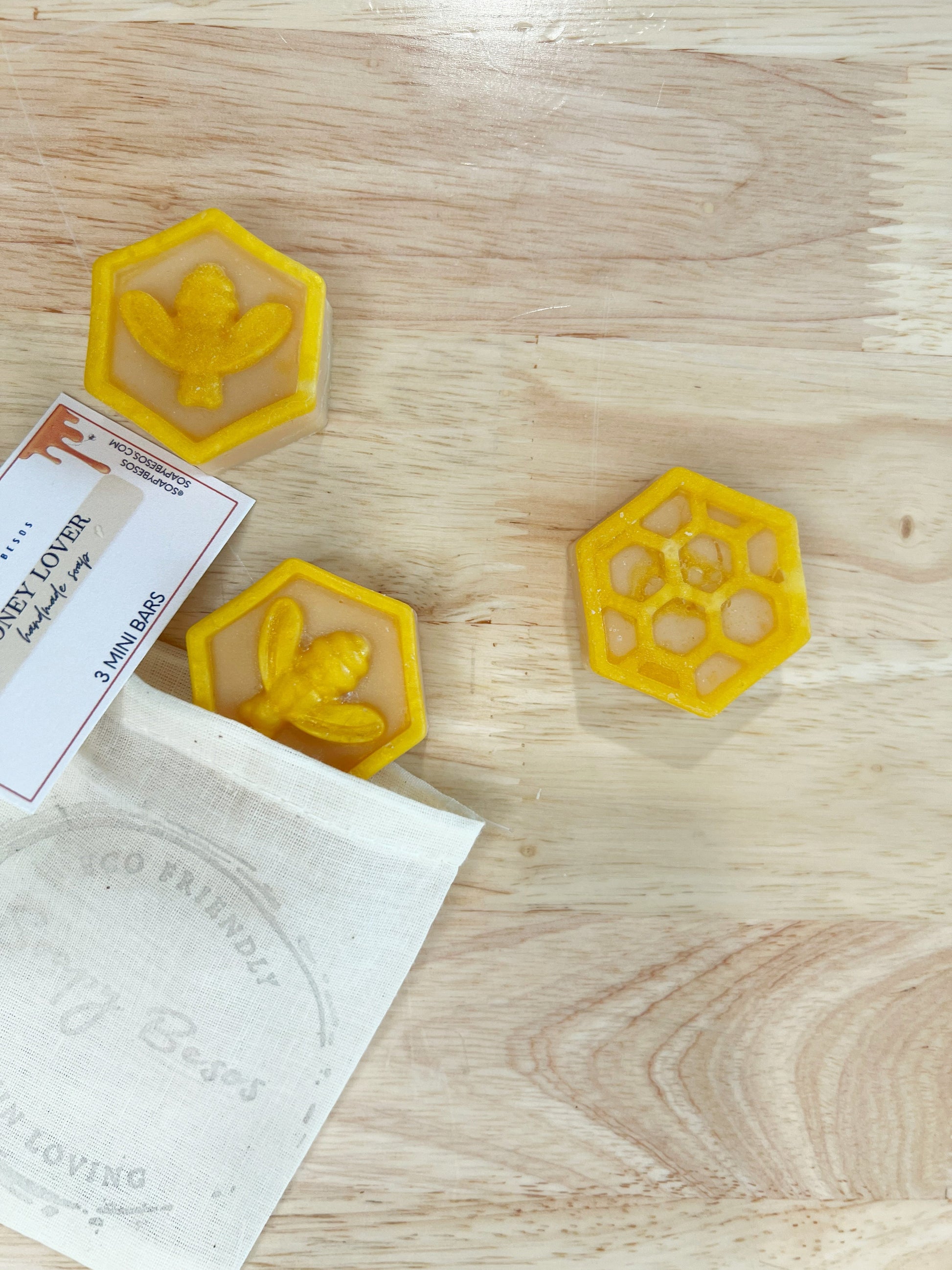 Honey Lover - Handmade Soaps - Set of Three - Soap & Lotion