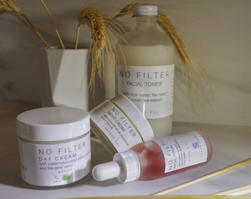 NO FILTER   l   skincare set - Soapy Besos