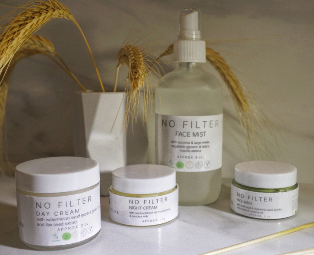 NO FILTER   l   skincare set - Soapy Besos