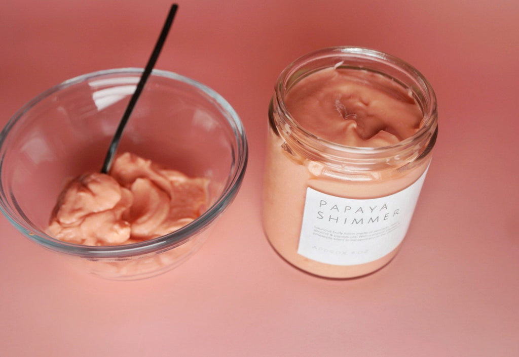 Papaya Shimmer   l   Body Lotion - Soapy Besos