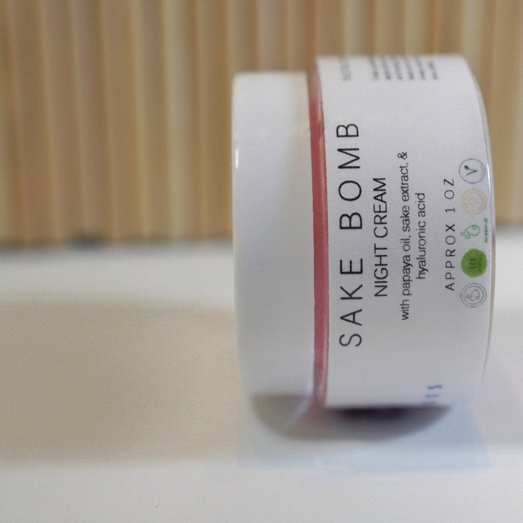 SAKE BOMB   l   night cream - Soapy Besos