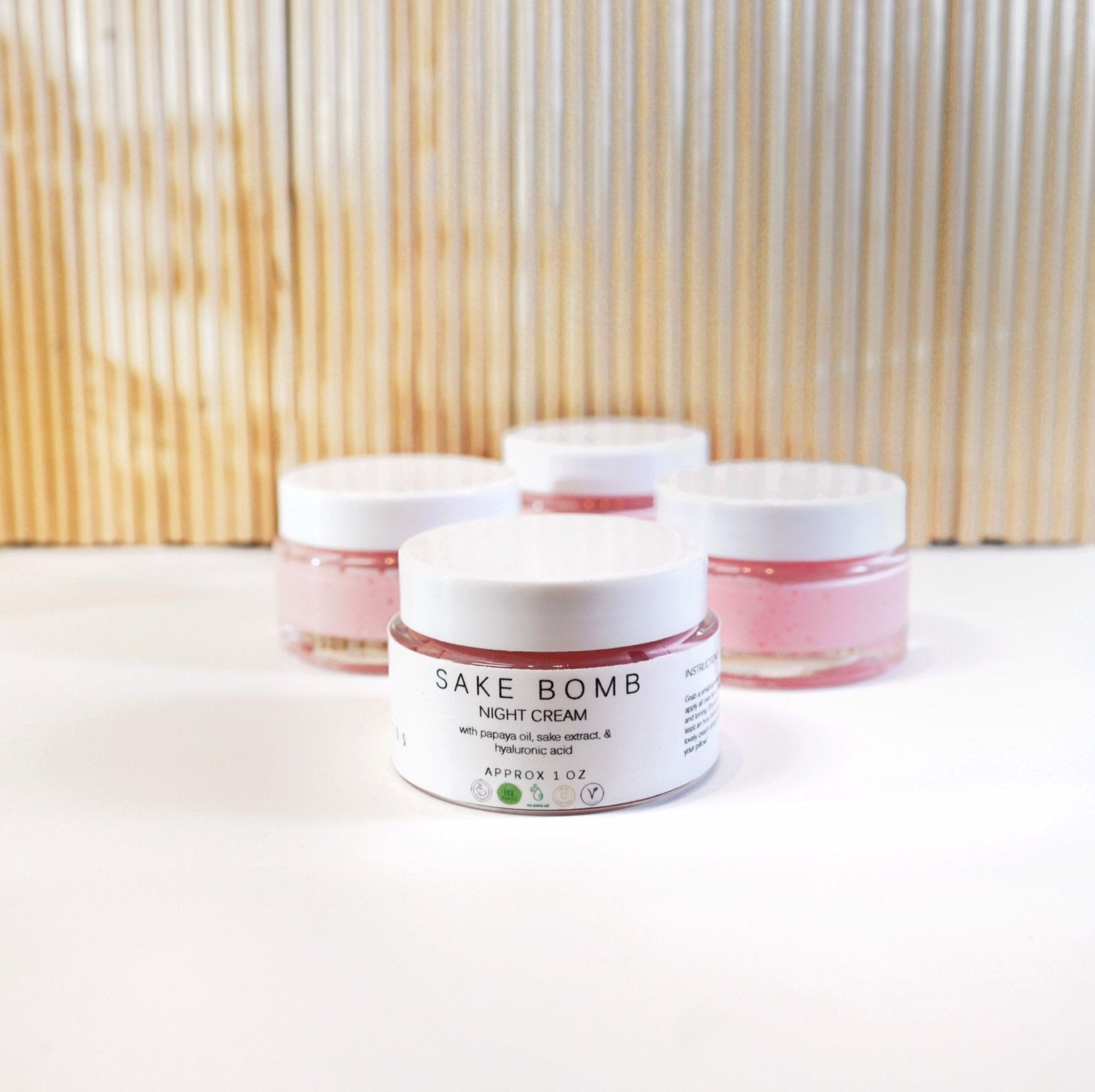 SAKE BOMB   l   night cream - Soapy Besos