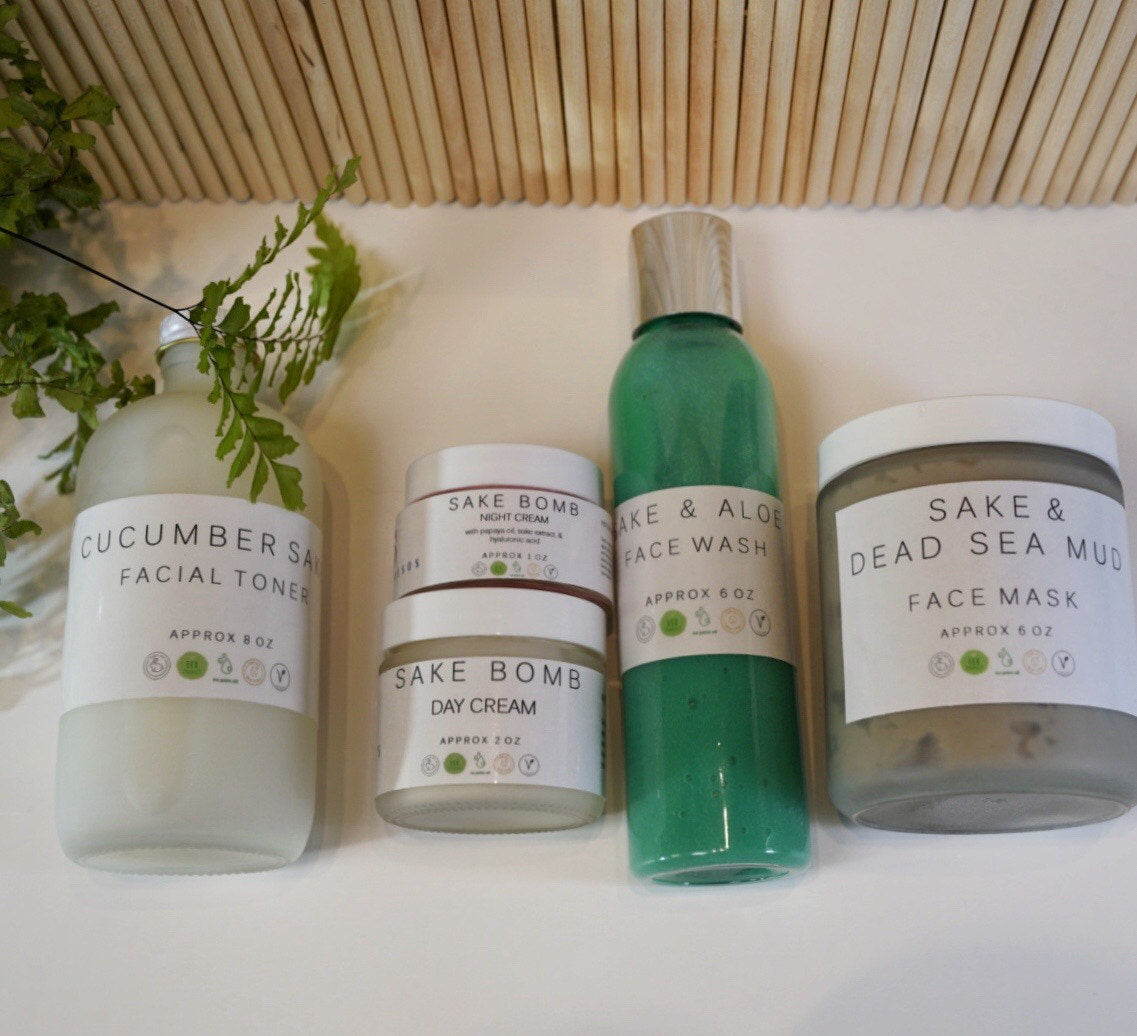 SAKE BOMB   l   skincare set - Soapy Besos