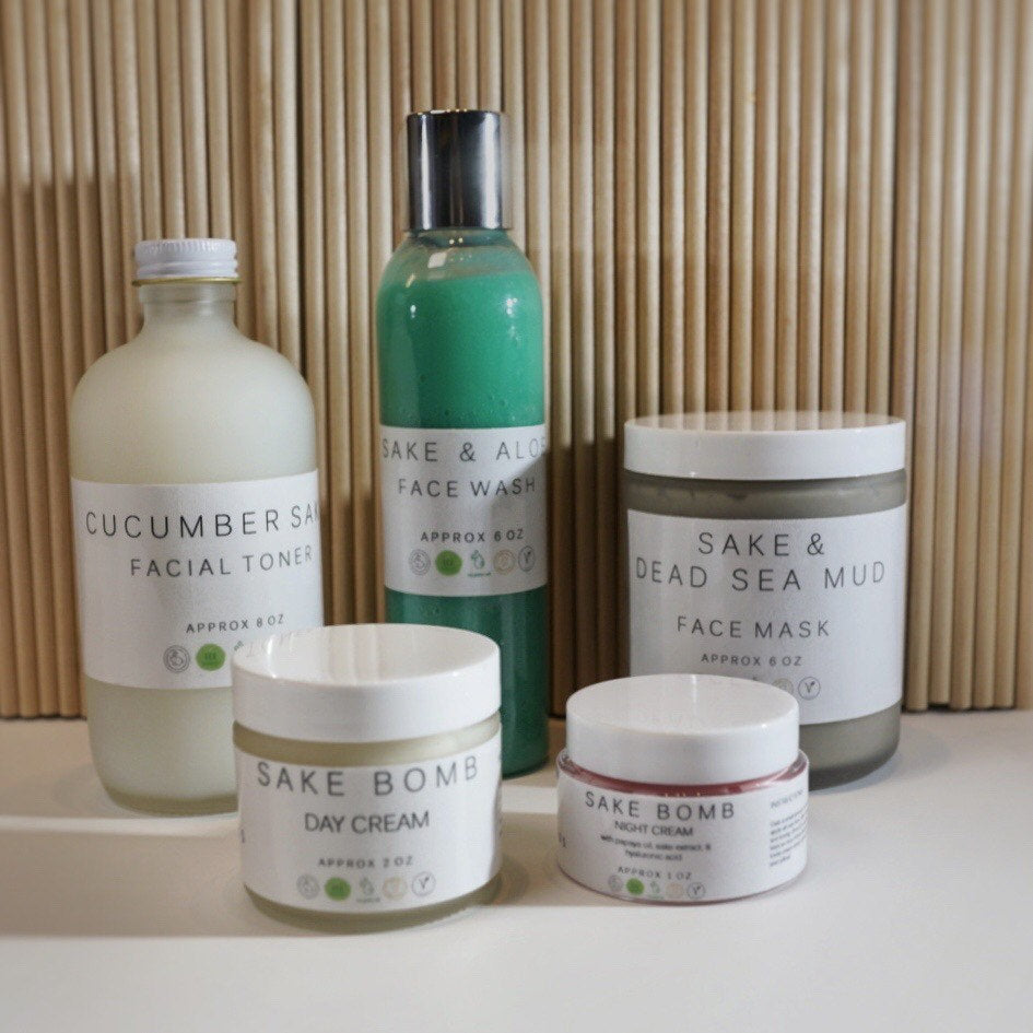 SAKE BOMB   l   skincare set - Soapy Besos