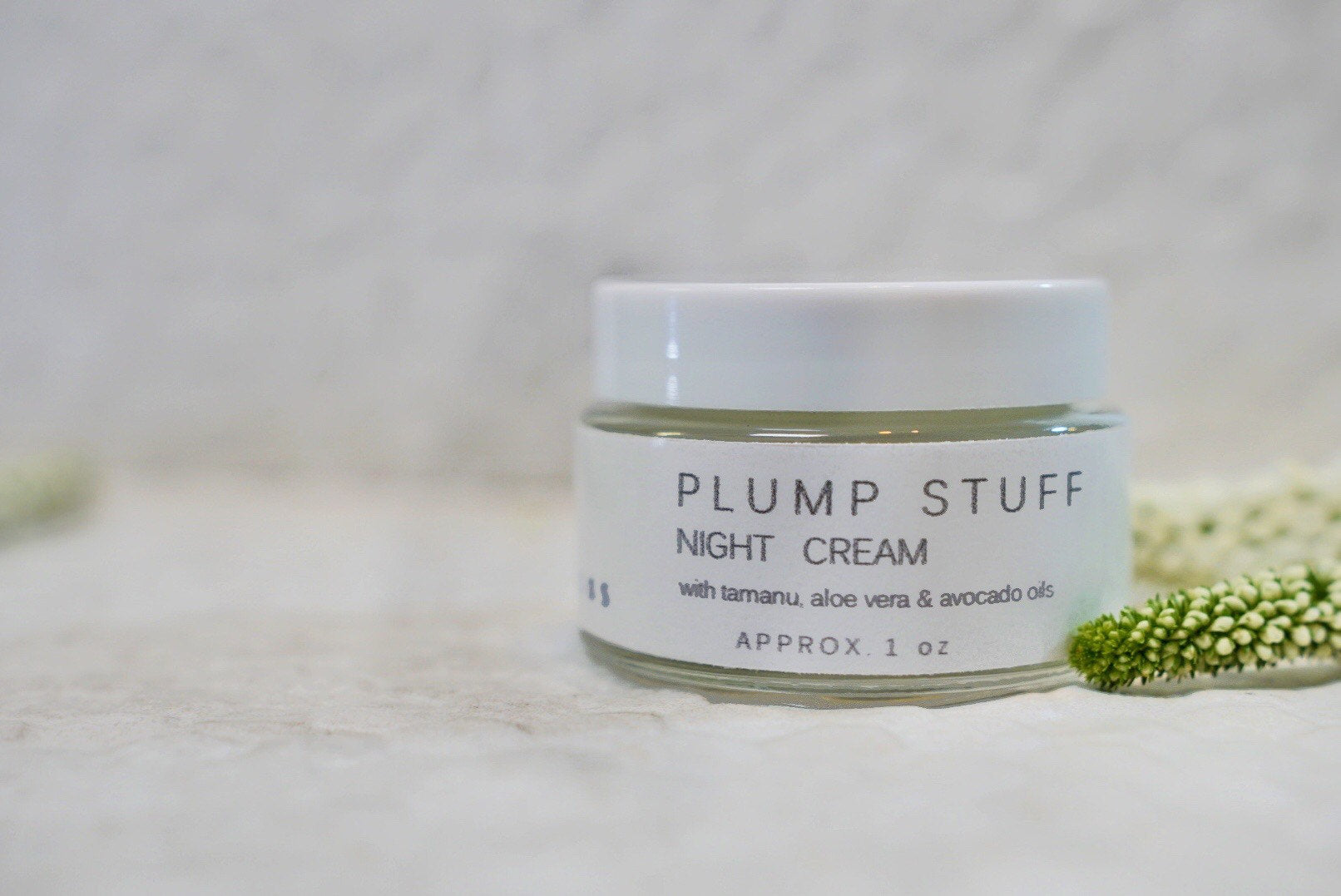 PLUMP STUFF  l  night cream - Soapy Besos