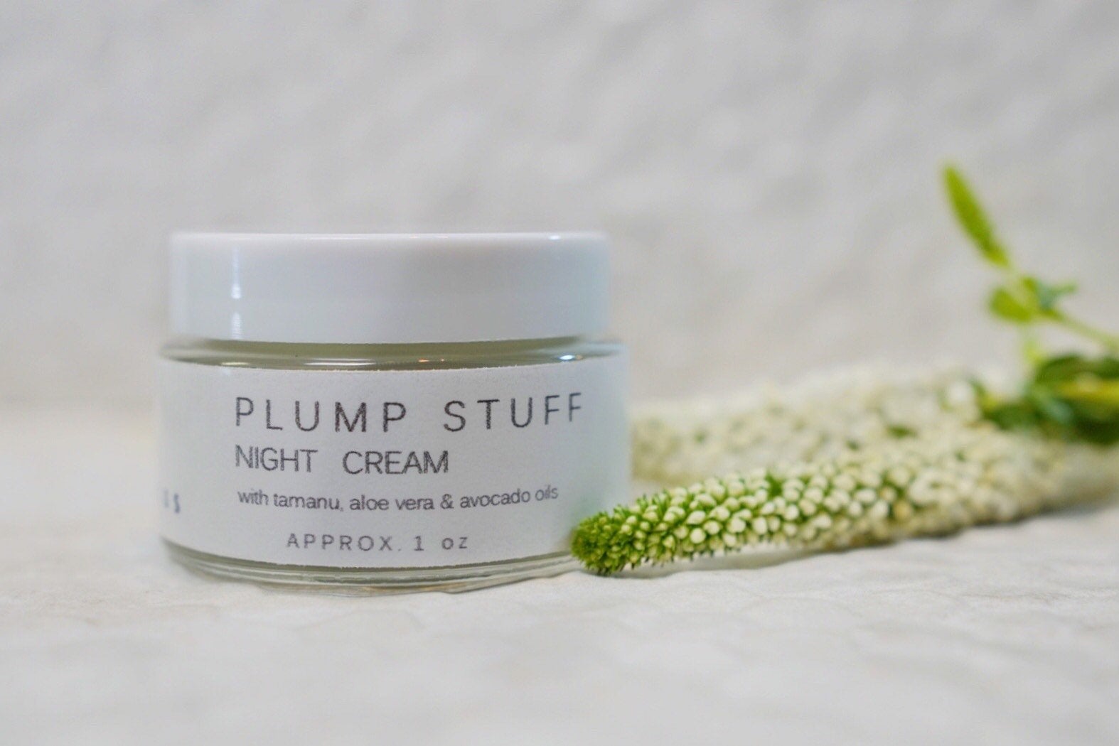 PLUMP STUFF  l  night cream - Soapy Besos