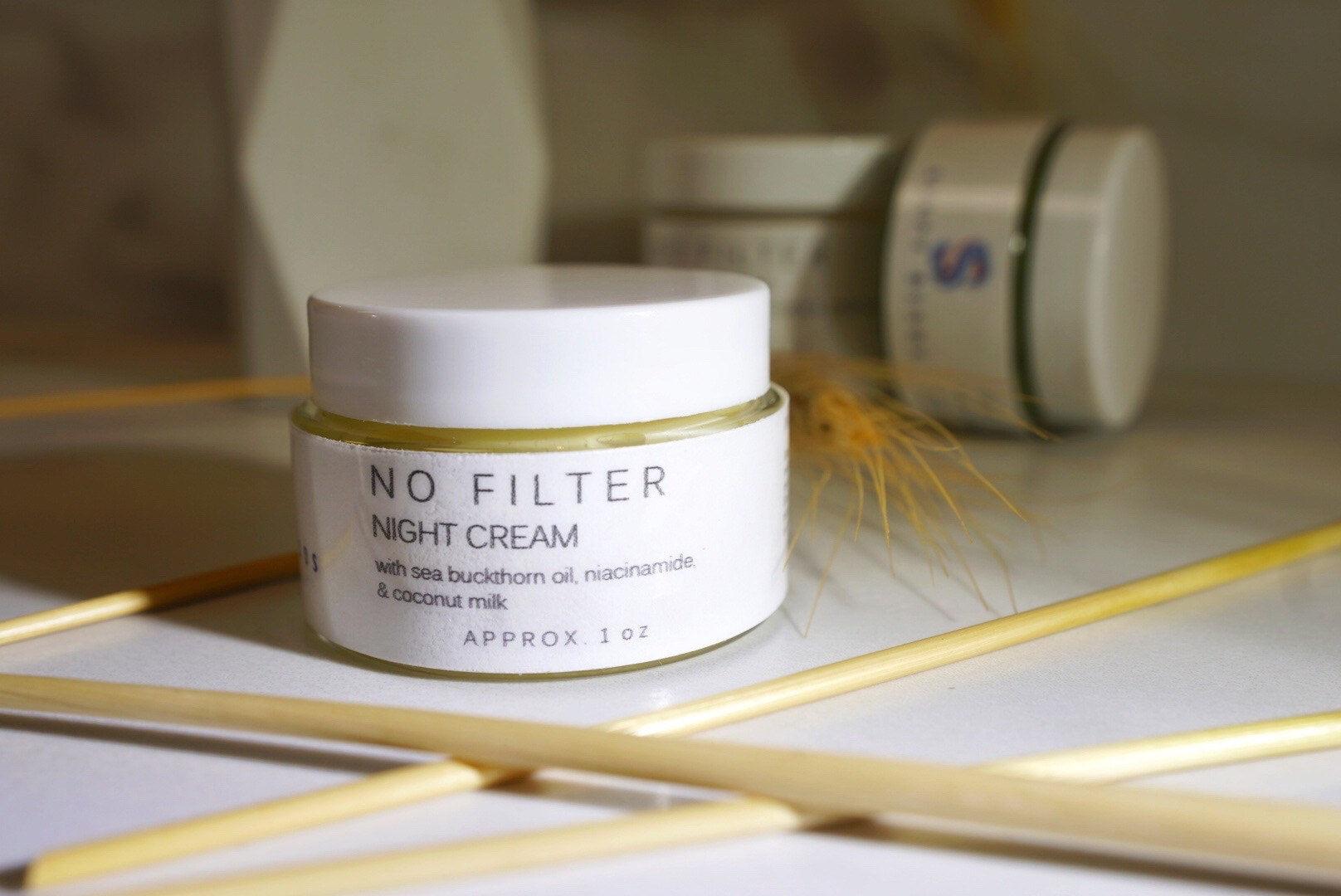 NO FILTER   l   night cream - Soapy Besos
