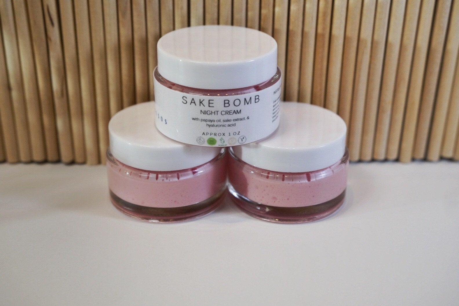 SAKE BOMB   l   night cream - Soapy Besos